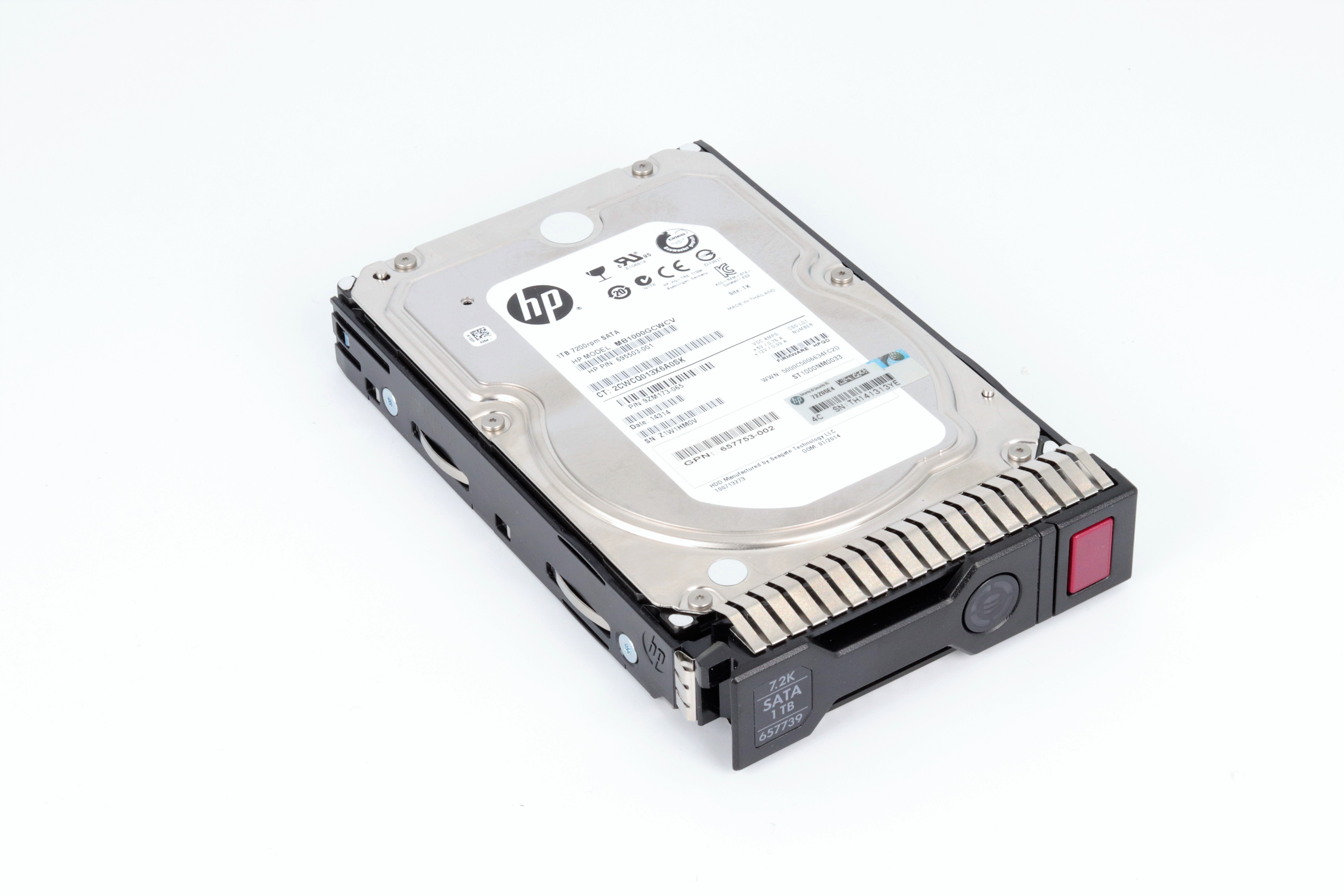 HP 1TB SATA 6G 7.2K 3.5